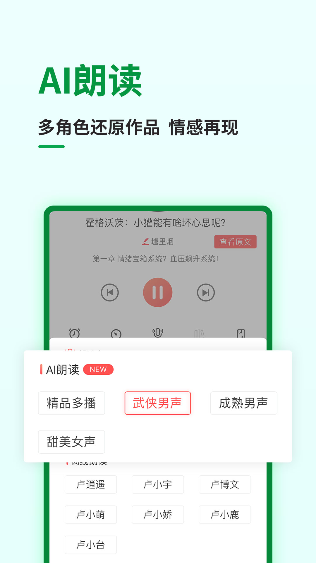 飞卢听书